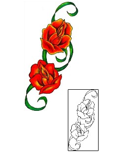 Picture of Plant Life tattoo | JJF-00130