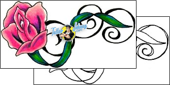 Flower Tattoo plant-life-flowers-tattoos-jennifer-james-jjf-00136