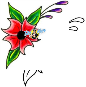 Flower Tattoo plant-life-flowers-tattoos-jennifer-james-jjf-00148