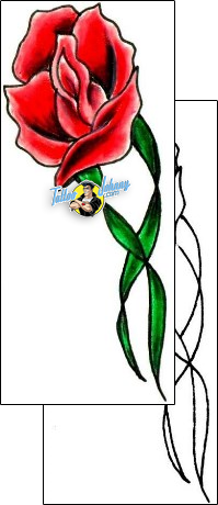 Flower Tattoo plant-life-flowers-tattoos-jennifer-james-jjf-00157
