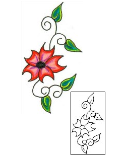 Picture of Plant Life tattoo | JJF-00159