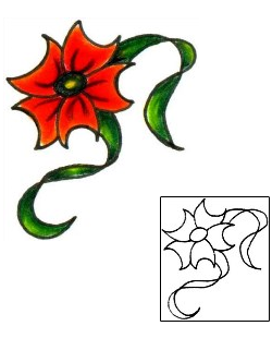 Picture of Plant Life tattoo | JJF-00161