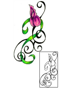 Picture of Plant Life tattoo | JJF-00167