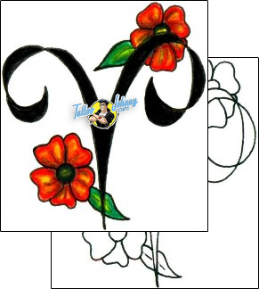 Flower Tattoo plant-life-flowers-tattoos-jennifer-james-jjf-00180