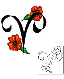 Picture of Plant Life tattoo | JJF-00180