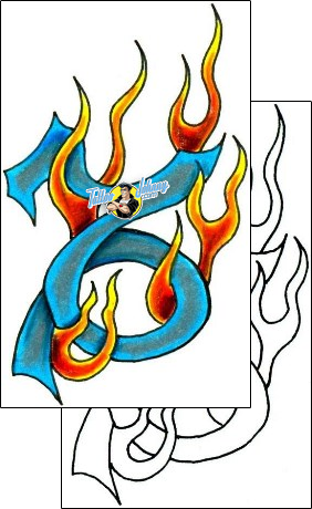Fire – Flames Tattoo miscellaneous-fire-tattoos-jennifer-james-jjf-00194