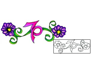 Capricorn Tattoo Plant Life tattoo | JJF-00196