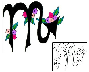 Scorpio Tattoo Plant Life tattoo | JJF-00225
