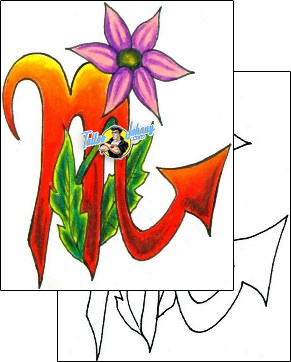 Flower Tattoo plant-life-flowers-tattoos-jennifer-james-jjf-00229