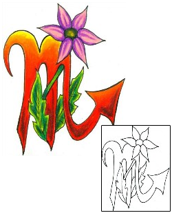 Scorpio Tattoo Plant Life tattoo | JJF-00229