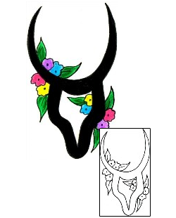 Taurus Tattoo Plant Life tattoo | JJF-00231