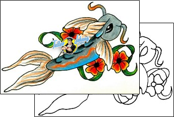 Fish Tattoo jjf-00247