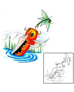 Koi Tattoo Tattoo Styles tattoo | JJF-00249