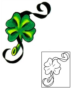 Irish Tattoo Specific Body Parts tattoo | JJF-00257
