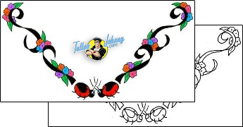 Ladybug Tattoo for-women-lower-back-tattoos-jennifer-james-jjf-00318