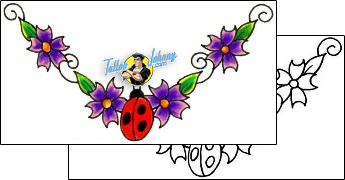 Ladybug Tattoo for-women-lower-back-tattoos-jennifer-james-jjf-00325