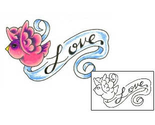 Love Tattoo Miscellaneous tattoo | JJF-00340