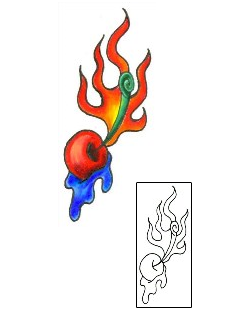 Fire – Flames Tattoo Miscellaneous tattoo | JJF-00372