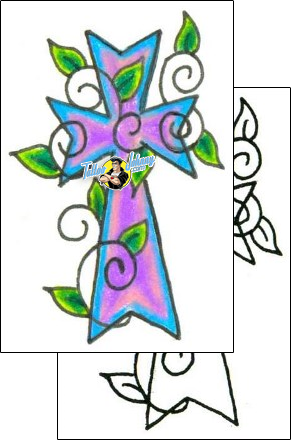Cross Tattoo religious-and-spiritual-cross-tattoos-jennifer-james-jjf-00386