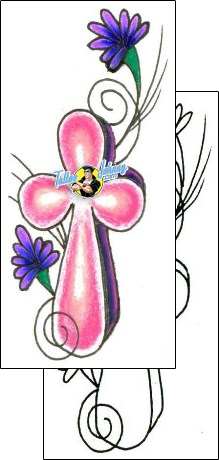 Flower Tattoo plant-life-flowers-tattoos-jennifer-james-jjf-00388