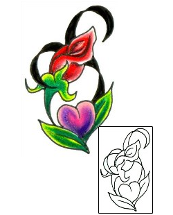 Picture of Plant Life tattoo | JJF-00413
