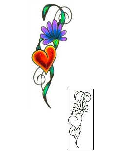 Picture of Plant Life tattoo | JJF-00415
