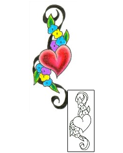Picture of Plant Life tattoo | JJF-00424