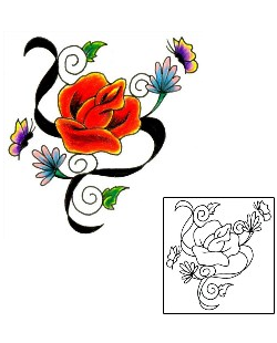 Picture of Plant Life tattoo | JJF-00465