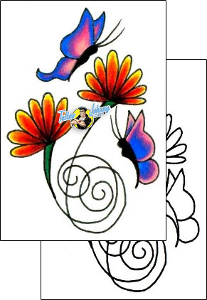 Wings Tattoo insects-butterfly-tattoos-jennifer-james-jjf-00475