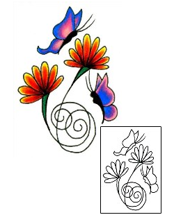 Picture of Plant Life tattoo | JJF-00475