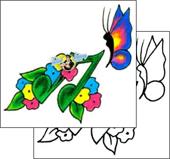 Wings Tattoo insects-butterfly-tattoos-jennifer-james-jjf-00500