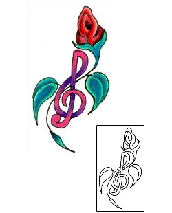 Music Tattoo Miscellaneous tattoo | JJF-00501