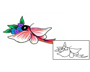 Dragonfly Tattoo Plant Life tattoo | JJF-00523
