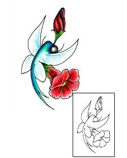 Dragonfly Tattoo Plant Life tattoo | JJF-00525