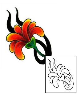 Picture of Plant Life tattoo | JJF-00539