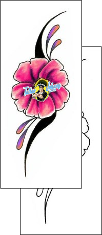 Flower Tattoo plant-life-flowers-tattoos-jennifer-james-jjf-00546