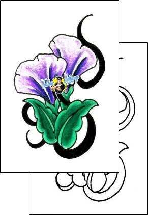 Flower Tattoo plant-life-flowers-tattoos-jennifer-james-jjf-00549