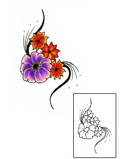 Picture of Plant Life tattoo | JJF-00553