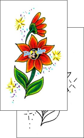 Flower Tattoo flower-tattoos-jennifer-james-jjf-00558
