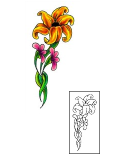 Picture of Plant Life tattoo | JJF-00561