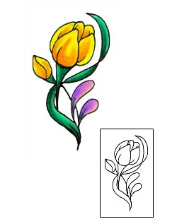 Picture of Plant Life tattoo | JJF-00563