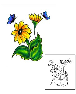 Picture of Plant Life tattoo | JJF-00564
