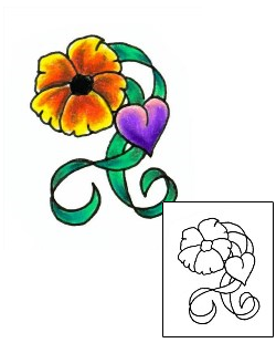 Picture of Plant Life tattoo | JJF-00565