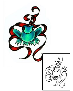 Frog Tattoo Reptiles & Amphibians tattoo | JJF-00579