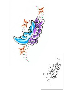 Moon Tattoo For Women tattoo | JJF-00589