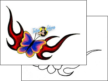 Wings Tattoo insects-butterfly-tattoos-jennifer-james-jjf-00608
