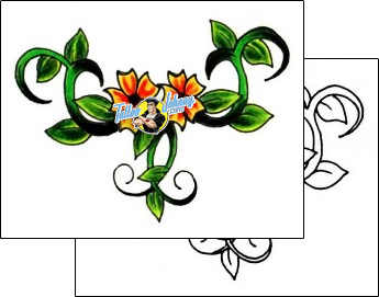 Flower Tattoo for-women-lower-back-tattoos-jennifer-james-jjf-00621