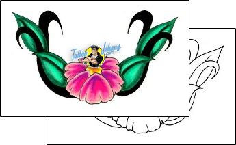 Flower Tattoo for-women-lower-back-tattoos-jennifer-james-jjf-00623