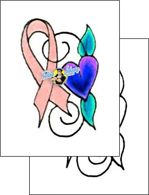 Breast Cancer Tattoo jjf-00634