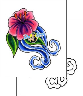 Flower Tattoo plant-life-flowers-tattoos-jennifer-james-jjf-00736